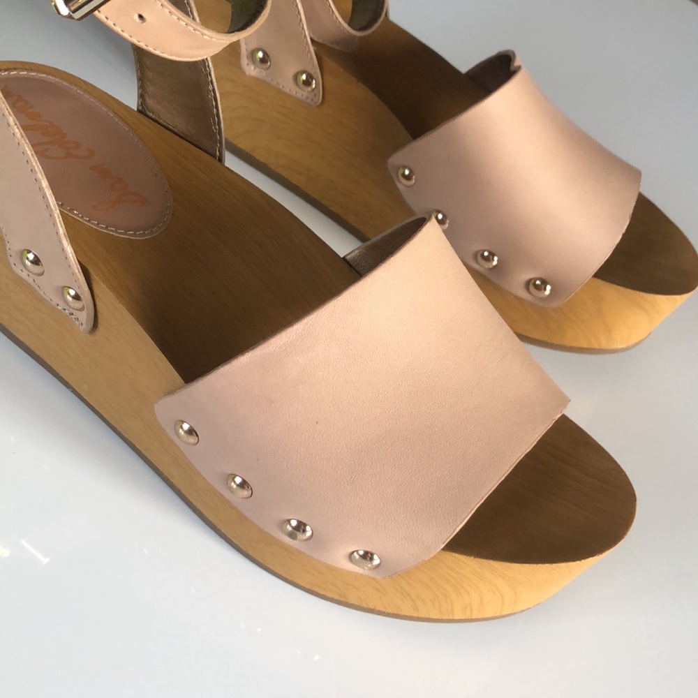 Sam Edelman Nude Platform Sandal